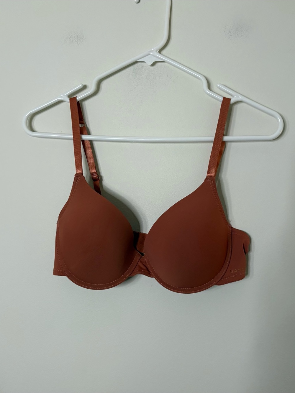 Danskin Women’s Bra 36C Brown Pink Orange Comfort Smooth U7